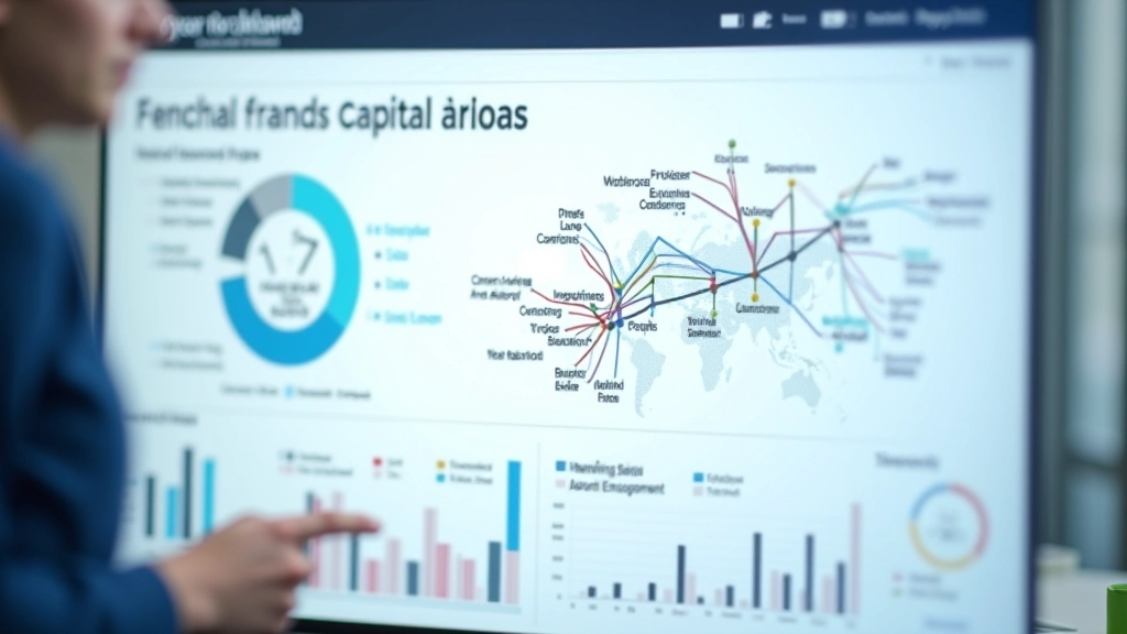 Visualisation de flux de capitaux internationaux