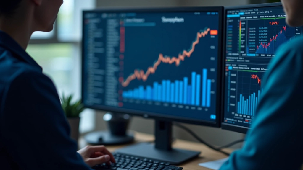 Graphiques d'analyse financière montrant les tendances des allocations de capital et les fluctuations du marché